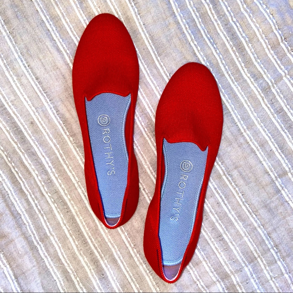 Rothy’s The Merino Loafer in Blaze